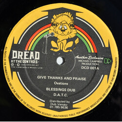 The Ovations (2) Give Thanks And Praise USED VINYL 12INCH