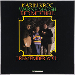 Karin Krog / Warne Marsh / Red Mitchell I Remember You Vinyl LP USED