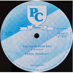 Errol Dunkley / Golden (16) You Have Been Bad / Millitant Man USED VINYL 12INCH 45 RPM