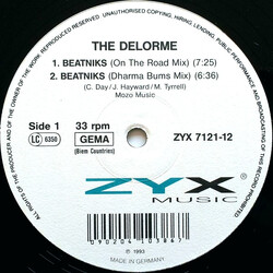 The Delorme Beatniks USED VINYL 12INCH