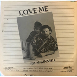 Jim McKinnish And The Union Grove Adult Choir Love Me USED VINYL 7INCH SINGLE