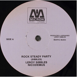 Leroy Sibbles / Nicodemus Rock Steady Party / Rock Steady Dubbin' USED VINYL 12INCH 45 RPM