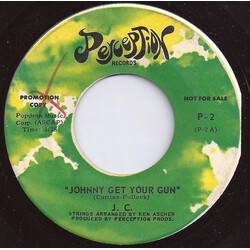 Jimmy Curtiss Johnny Get Your Gun / For What I Am USED VINYL 7INCH 45 RPM SINGLE PROMO