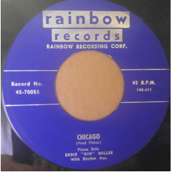 Eddie "Piano" Miller Chicago / Hold Me USED VINYL 7INCH 45 RPM SINGLE