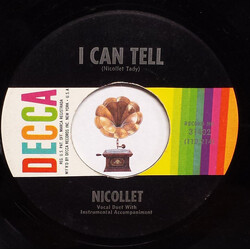 Nicollet Tady I Can Tell / A Foolish Dream Of Mine USED VINYL 7INCH 45 RPM SINGLE