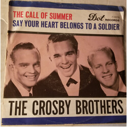 The Crosby Brothers The Call Of Summer USED VINYL 7INCH PROMO