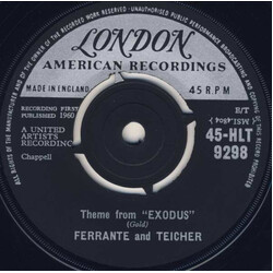 Ferrante & Teicher Theme From "Exodus" / Twilight USED VINYL 7INCH 45 RPM SINGLE