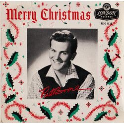 Pat Boone Merry Christmas USED VINYL 7INCH 45 RPM EP