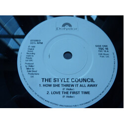 The Style Council 1234 EP (How She Threw It All Away) (A Summer Quartet) USED VINYL 7INCH EP 33 S RPM