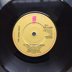 The Jones Girls At Peace With Woman / When I'm Gone VINYL 7" USED