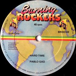 Pablo Gad Hard Time / Lighter Shade Of Black USED VINYL 12INCH 45 RPM