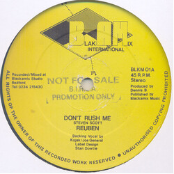 Reuben Addis Don't Rush Me USED VINYL 12INCH