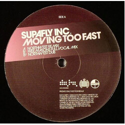 Supafly Moving Too Fast USED VINYL 12INCH PROMO