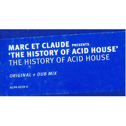 Marc Et Claude The History Of Acid House USED VINYL 12INCH