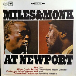 The Miles Davis Sextet / The Thelonious Monk Quartet Miles & Monk At Newport Vinyl LP USED