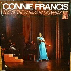 Connie Francis Live At The Sahara In Las Vegas Vinyl LP USED