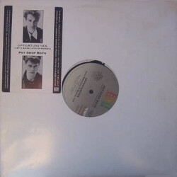 Pet Shop Boys Opportunities (Let's Make Lots Of Money) VINYL 12" USED