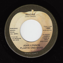 John Lennon / The Plastic Ono Band Imagine USED VINYL 7INCH 45 RPM SINGLE