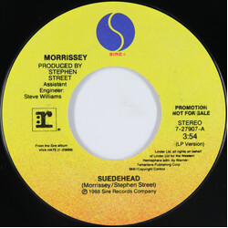 Morrissey Suedehead VINYL 7" USED