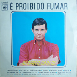 Roberto Carlos É Proibido Fumar Vinyl LP USED