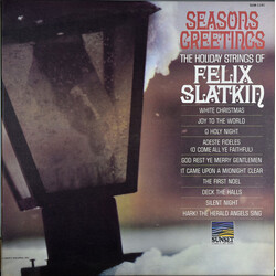 Felix Slatkin Season's Greetings - The Holiday Strings Of Felix Slatkin Vinyl LP USED