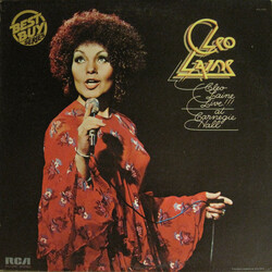 Cleo Laine Live!!! At Carnegie Hall Vinyl LP USED