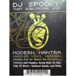 DJ Spooky Modern Mantra (Unmixed Vinyl Version) USED VINYL 12INCH