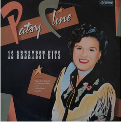 Patsy Cline 12 Greatest Hits Vinyl LP USED
