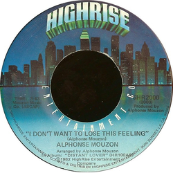 Alphonse Mouzon I Don't Want To Lose This Feeling / The Lady In Red Vinyl 7" USED