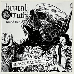 Brutal Truth Round Two USED VINYL 7INCH LIMITED EDITION REISSUE