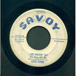 Esther Phillips T'aint Whatcha Say It's Whatcha Do USED VINYL 7INCH 45 RPM