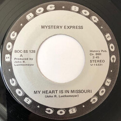 Mystery Express My Heart Is In Missouri / Osage County USED VINYL 7INCH 45 RPM SINGLE