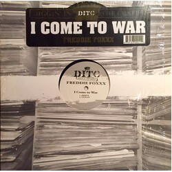 Freddie Foxxx I Come To War USED VINYL 12INCH 33 S RPM