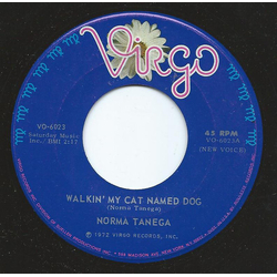 Norma Tanega Walkin' My Cat Named Dog Vinyl 7" USED