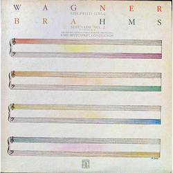 Richard Wagner / Johannes Brahms / Süddeutsche Philharmonie / Karl Ristenpart Siegfried Idyll / Serenade No. 2 In A Major, Op. 16 Vinyl LP USED