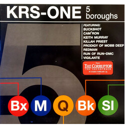 KRS-One 5 Boroughs USED VINYL 12INCH 33 S RPM SINGLE