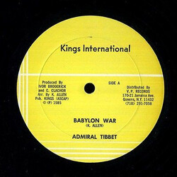Admiral Tibet Babylon War Vinyl 12" USED