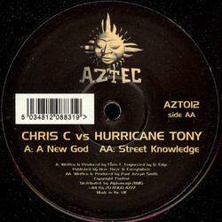 Chris C / Hurricane Tony A New God / Street Knowledge USED VINYL 12INCH