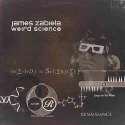 James Zabiela Weird Science USED VINYL 12INCH 33 S RPM