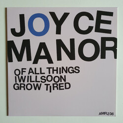 Joyce Manor Of All Things I Will Soon Grow Tired Vinyl LP USED