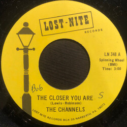 The Channels The Closer You Are USED VINYL 7INCH 45 RPM REISSUE