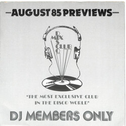 Various August 85 - Previews Vinyl LP USED
