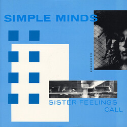 Simple Minds Sister Feelings Call Vinyl LP USED