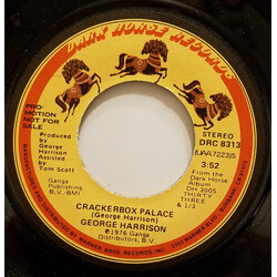 George Harrison Crackerbox Palace USED VINYL 7INCH 45 RPM SINGLE PROMO STEREO MONO