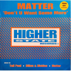 Matter Don't U Want Some More Vinyl 12" USED