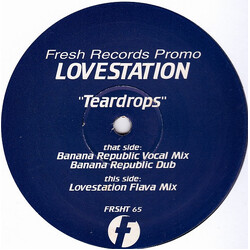 Lovestation Teardrops (Promo 2) VINYL 12" USED