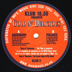 Gold 'n' Delicious Ascension / Pulsate VINYL 12" USED