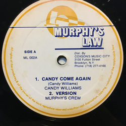 Candy Williams (7) / Screechy Dan Candy Come Again / God Mek Me So Vinyl 12" USED