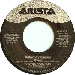 Aretha Franklin Everyday People USED VINYL 7INCH SINGLE 45 RPM