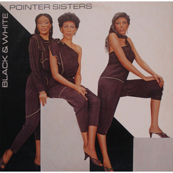 Pointer Sisters Black & White Vinyl LP USED